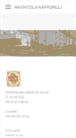 Mobile Screenshot of kapygrilli.fi